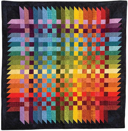 Bonnie Sullivan All Through The Night Over & Down Under Quilt Pattern #1607 Finished Size: 56"x56"