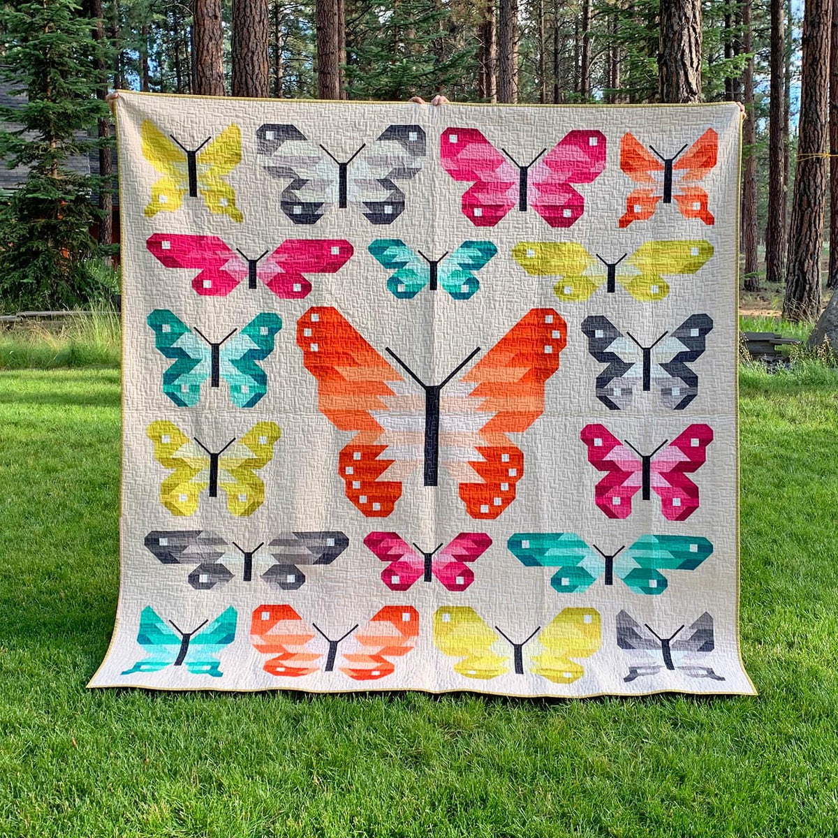 Elizabeth Hartman Lepidoptera Pattern - 2 Size Variations Per Pattern