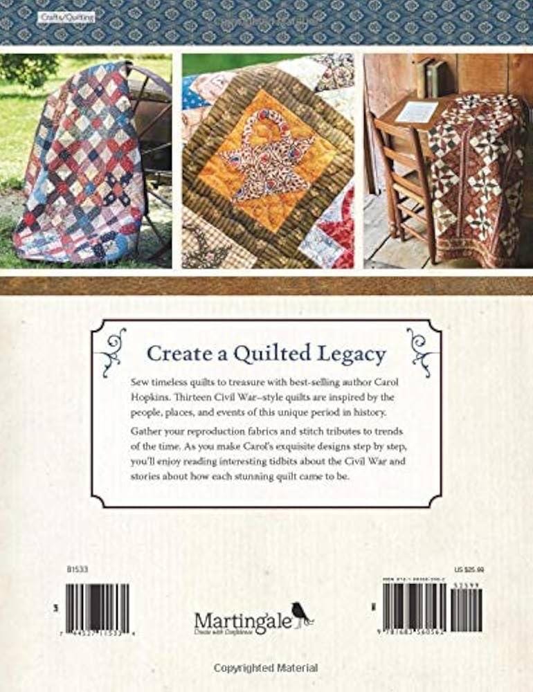 Carol Hopkins Legends & Legacies 13 Reproductions Quilts - 13 Quilts For Reproduction Prints