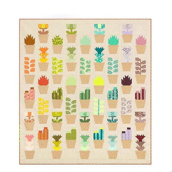 Elizabeth Hartman Greenhouse Pattern - 3 Size Variations Per Pattern
