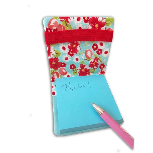 Pickle Pie Designs ITH Monogrammed Sticky Note Holders Pattern (Easy Digital Download Code Included With Pattern)