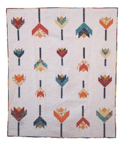 Cotton Street Commons Chelsea Market Quilt Pattern Finished Size 60”x72”