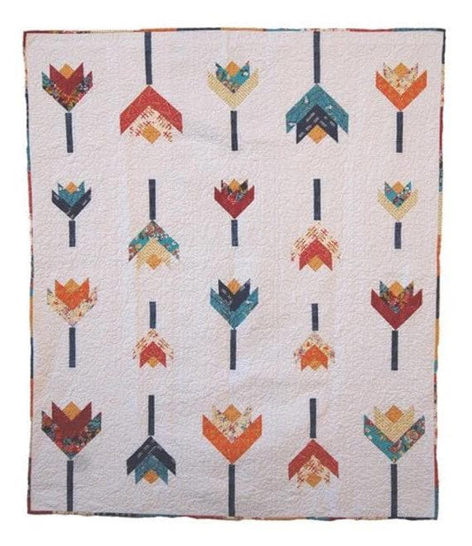 Cotton Street Commons Chelsea Market Quilt Pattern Finished Size 60”x72”