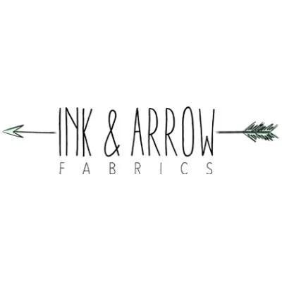 Ink & Arrow Junebee Fabric Collection Honeycomb on Reds