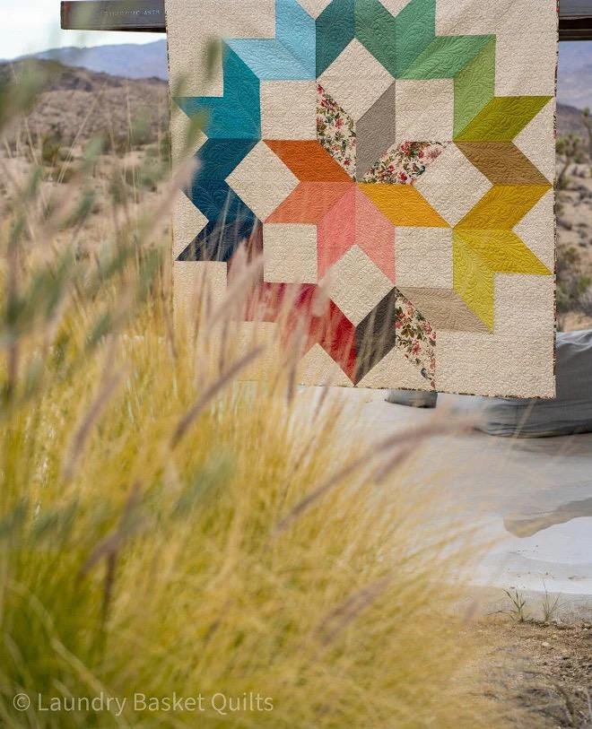Laundry Basket Quilts Rainbow Scraps Quilt Pattern Book (20 colorful patterns per book)