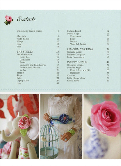 Tilda Quilts Tilda's Studio - Over 50 Fresh Projects For You and Your Home (Softcover)