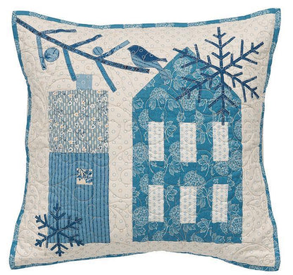 Laundry Basket Quilts A Season in Blue Quilt Pattern Book - 16 Quilt Patterns and a Cozy Cabin Full of Inspiration (Softcover)
