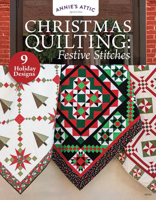 Annie's Attic Christmas Quilting: Festive Stitches - 9 Holiday Designs (Softcover) 141542