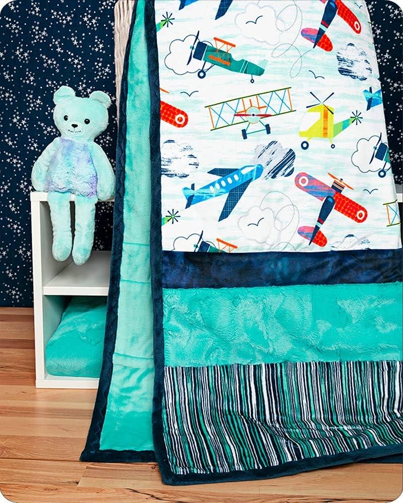 Shannon Fabrics Cuddle Kit Flight Plan Finished Size: 38"x58"