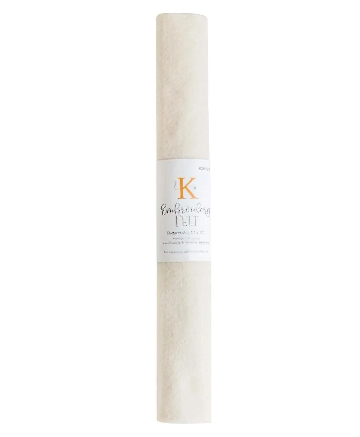 RETIRED!! Kimberbell Kimberbellishments Premium Embroidery Felt Sheet Buttermilk 12"x18"