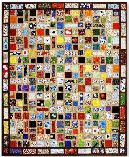 Tricia Cribbs Turning Twenty Stained Glass & Scraps Quilt Pattern Book (Softcover)