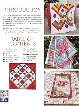 Annie's Attic Christmas Quilting: Festive Stitches - 9 Holiday Designs (Softcover) 141542