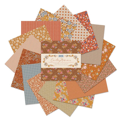 Tilda Creating Memories Autumn Thanksgiving Halloween Fabric Collection 32pc 5" Charm Pack