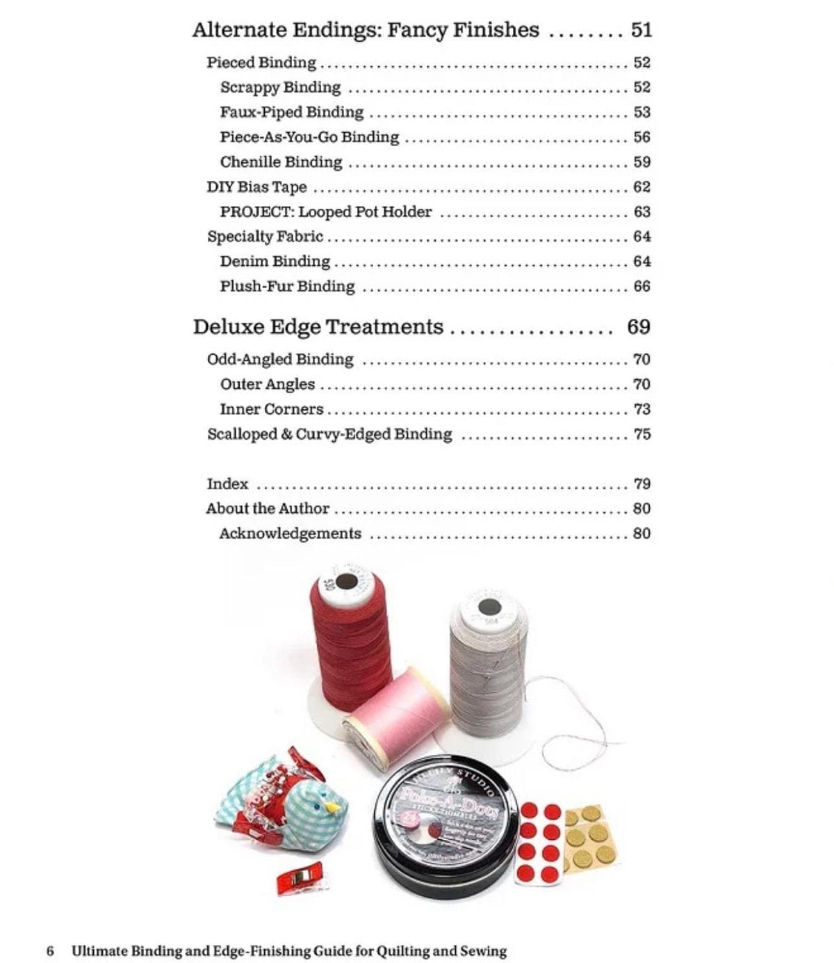 Landauer Publishing Deonn Stott Ultimate Binding & Edge-Finishing Guide For Quilting and Sewing (Softcover)