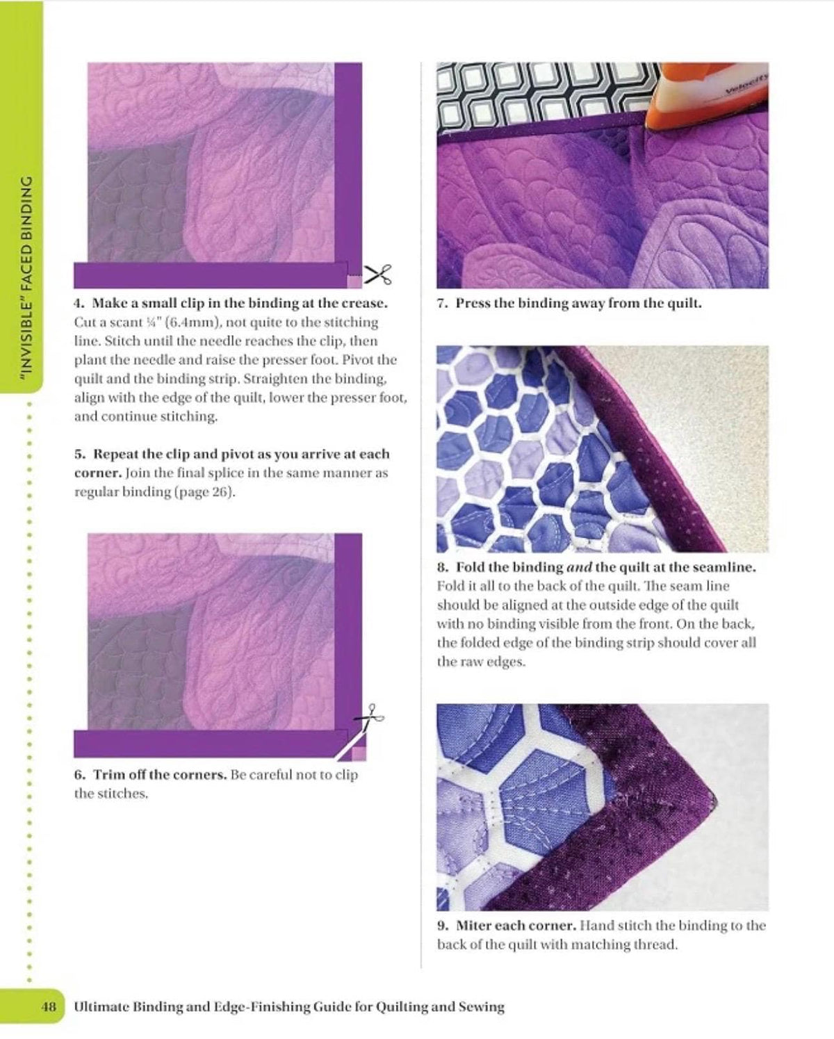 Landauer Publishing Deonn Stott Ultimate Binding & Edge-Finishing Guide For Quilting and Sewing (Softcover)