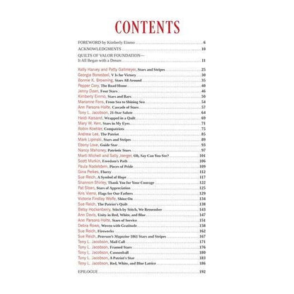 All-Star Quilts of Valor - 25 Patriotic Patterns From Star Designers (Spiral Bound)