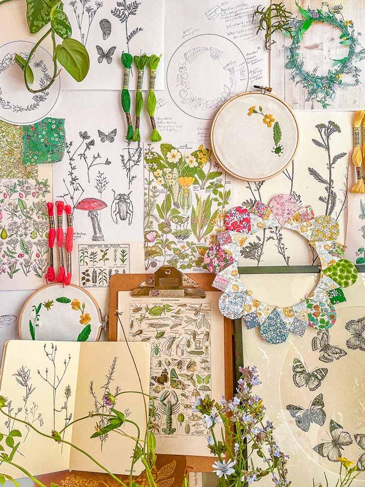 Alice Garrett Alice's Country Diary Quilt - A Quilting Journey Through The Seasons With English Paper Piecing & Hand Embroidery (Hardcover)