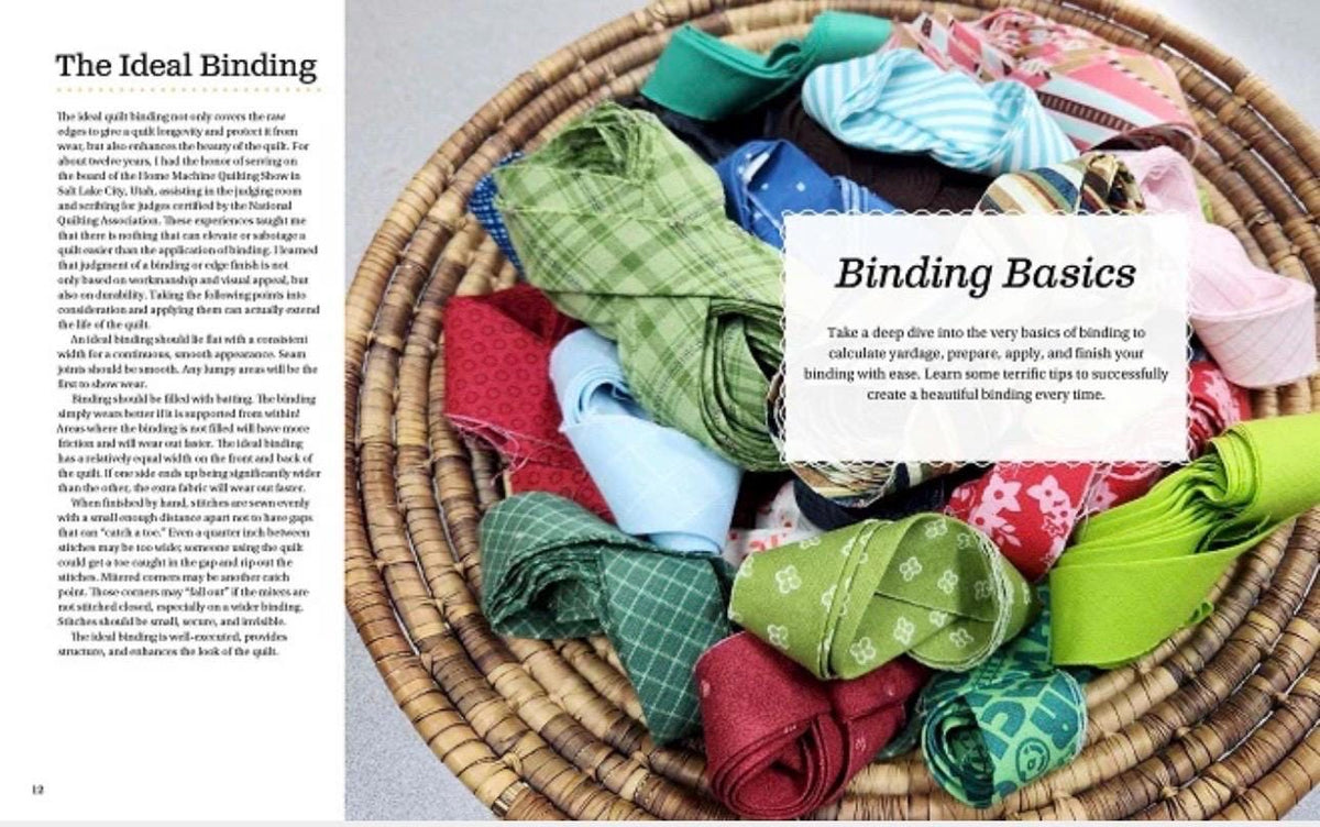 Landauer Publishing Deonn Stott Ultimate Binding & Edge-Finishing Guide For Quilting and Sewing (Softcover)