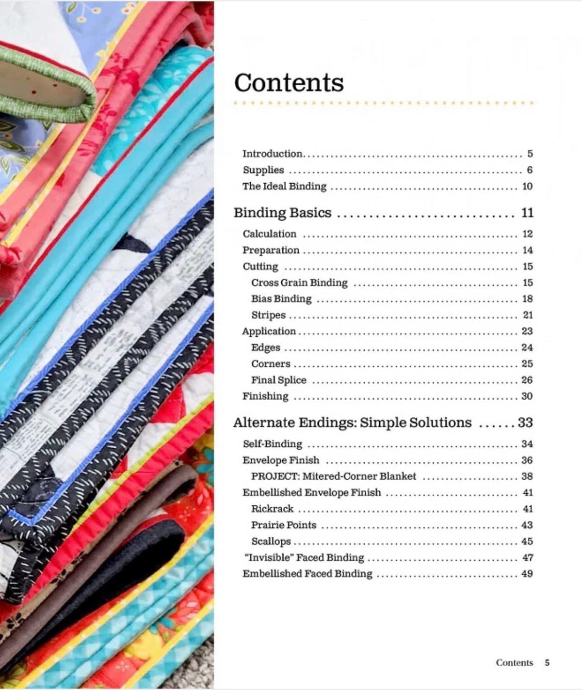Landauer Publishing Deonn Stott Ultimate Binding & Edge-Finishing Guide For Quilting and Sewing (Softcover)