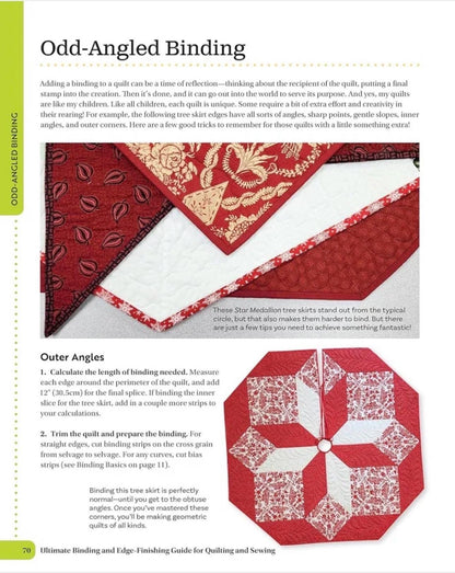 Landauer Publishing Deonn Stott Ultimate Binding & Edge-Finishing Guide For Quilting and Sewing (Softcover)