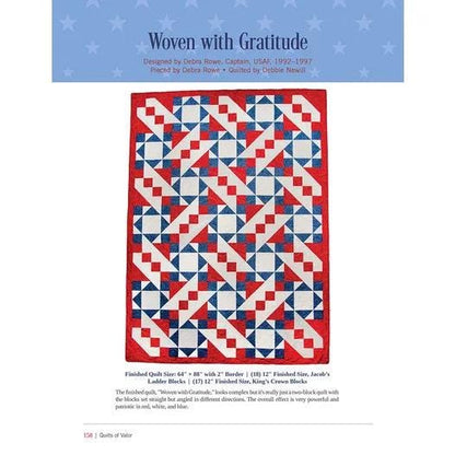 All-Star Quilts of Valor - 25 Patriotic Patterns From Star Designers (Spiral Bound)