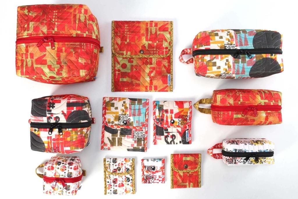 ByAnnie Cubicle Collective Bag Pattern (14 Colors of 18"x54" Mesh Packs Sold Separately)