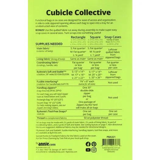 ByAnnie Cubicle Collective Bag Pattern (14 Colors of 18"x54" Mesh Packs Sold Separately)