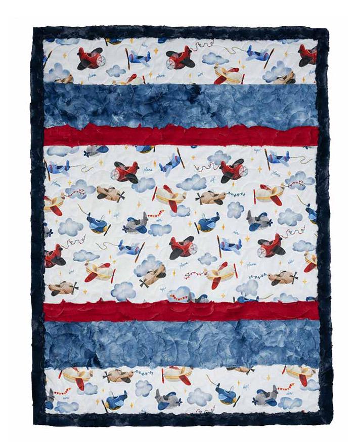 Shannon Fabrics Complete Cuddle Kit Sky High