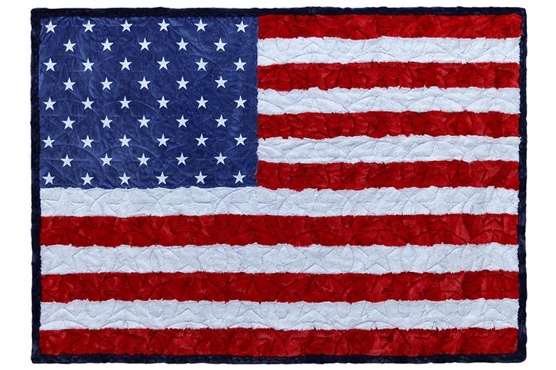 LIMITED EDITION Shannon Fabrics Borderline Minky Kit Let Freedom Ring