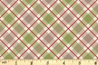 Lewis & Irene Celtic Christmas Fabric Collection Highland Check C132B Authentic Premium 100% Cotton Quilt Shop Quality Fabrics