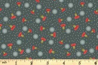 Lewis & Irene Celtic Christmas Fabric Collection Thistledown on Iced Forest C134C Authentic Premium 100% Cotton Quilt Shop Quality Fabrics