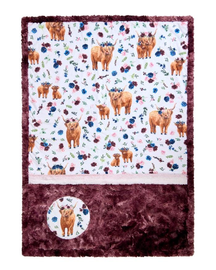 Shannon Fabrics Petal Pastures Lullaby Cuddle Kit