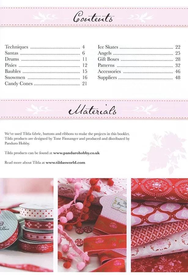 Tilda's Christmas Ideas - A Magical Collection of Seasonal Projects, Bursting with Pretty Decorations and Unique Gift Ideas (Softcover)