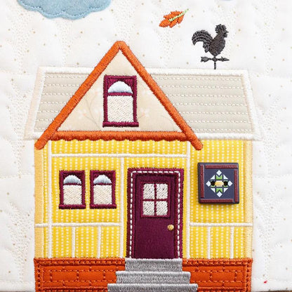 Kimberbell Autumn Acres Bench Pillow Collection (Options: Pattern Book w/Code, Embellishment Kit, Fabric Kit, Thread Set)