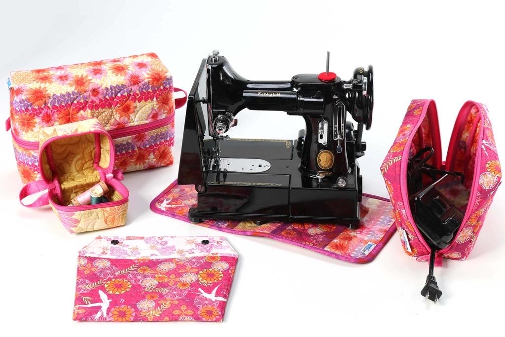 ByAnnie Feathered Friends Sewing Machine Accessories Pattern (14 Colors of 18"x54" Mesh Packs Sold Separately)