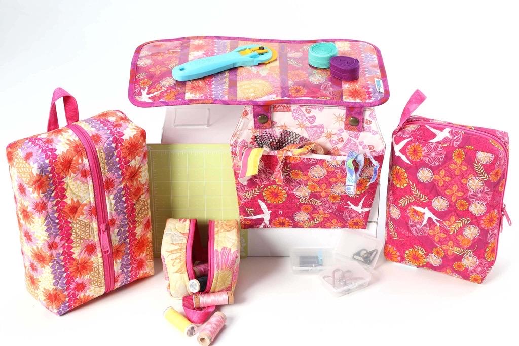 ByAnnie Feathered Friends Sewing Machine Accessories Pattern (14 Colors of 18"x54" Mesh Packs Sold Separately)