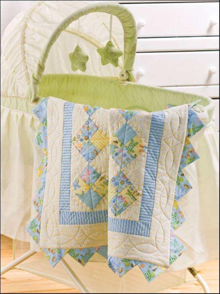Annie's Quilting Keepsake Baby Quilts From Scraps Book: 9 Baby Quilts To Lovingly Stitch For Your Baby Or Grandbaby (Softcover) A141456