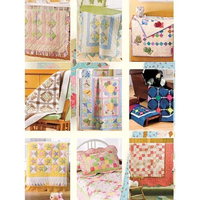 Annie's Quilting Keepsake Baby Quilts From Scraps Book: 9 Baby Quilts To Lovingly Stitch For Your Baby Or Grandbaby (Softcover) A141456