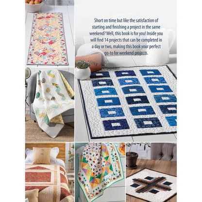 Annie's Quilting Quilts You Can Make in a Day Quilt Pattern Book - 14 Projects to Fit Your Time Budget (Softcover) A141462