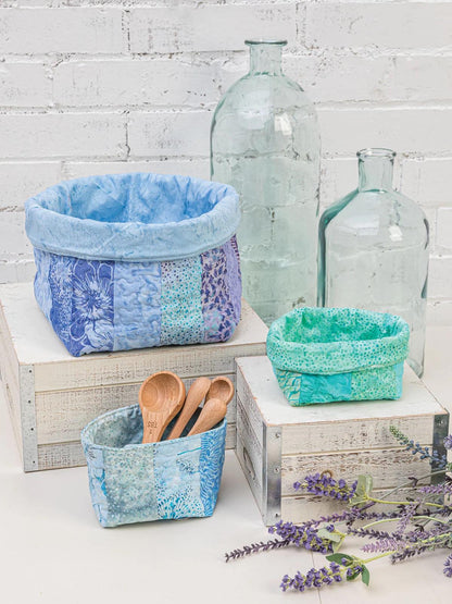 Annie's Quilting Jelly Roll Baskets & Bags Pattern Book - Use 2.5"-wide Strips to Create a Variety of Creative Designs (Softcover) A141481