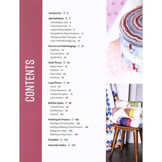 C&T Publishing Michelle Lander Cain Not-Your-Typical Jelly Roll Quilts - 14 Cute and Creative Projects (Softcover)