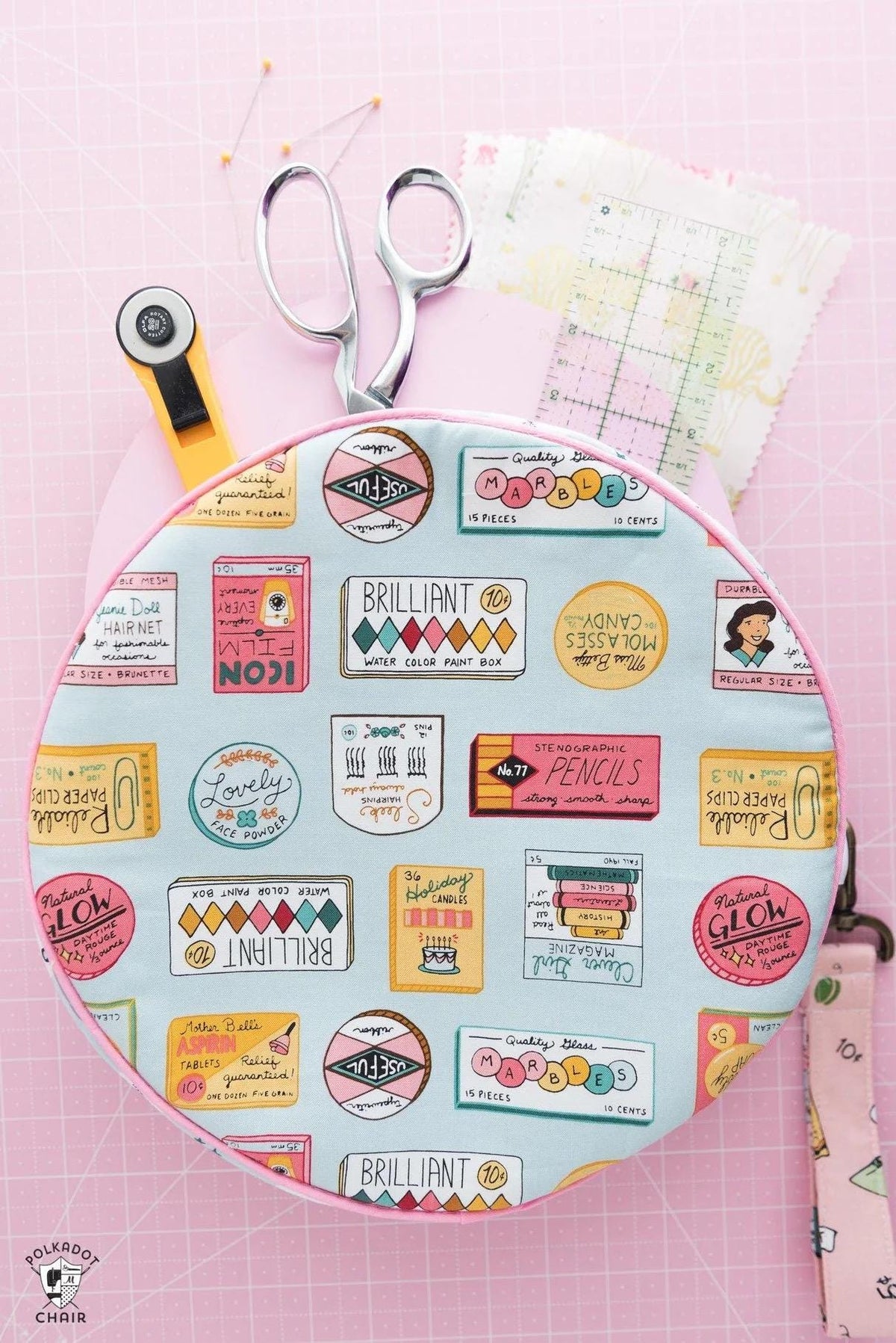 Melissa Mortenson Sewing Patterns The Alice Bag Pattern - 3 Size Variations Per Pattern