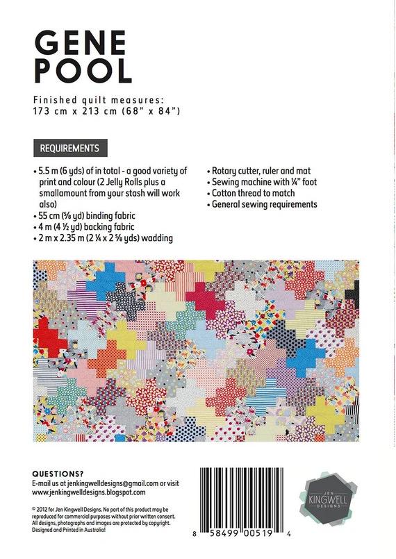 Jen Kingwell Designs Gene Pool Quilt Pattern