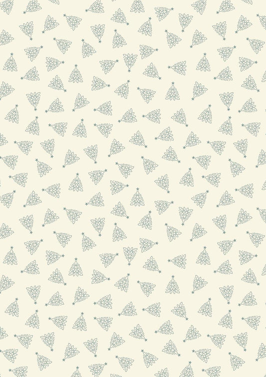 Lewis & Irene Celtic Christmas Fabric Collection Celtic Trees on Cream C131A Authentic Premium 100% Cotton Quilt Shop Quality Fabrics
