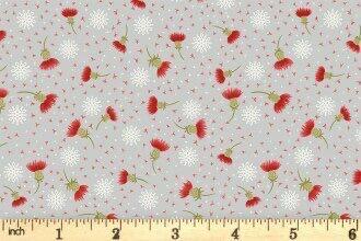 Lewis & Irene Celtic Christmas Fabric Collection Thistledown on Silver C134A Authentic Premium 100% Cotton Quilt Shop Quality Fabrics