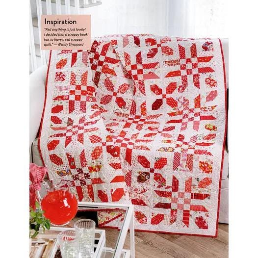 Annie's Quilting Scrap Quilting With Wendy Sheppard Pattern Book: 10 Colorful Designs (Softcover) A141543