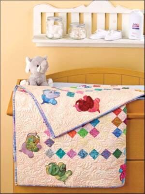 Annie's Quilting Keepsake Baby Quilts From Scraps Book: 9 Baby Quilts To Lovingly Stitch For Your Baby Or Grandbaby (Softcover) A141456