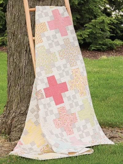 Annie's Quilting Let's Get Scrappy Quilt Pattern Book - 9 Stash-Busting Quilt Designs (Softcover) A141484