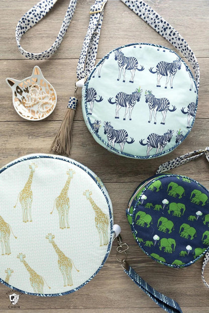 Melissa Mortenson Sewing Patterns The Alice Bag Pattern - 3 Size Variations Per Pattern