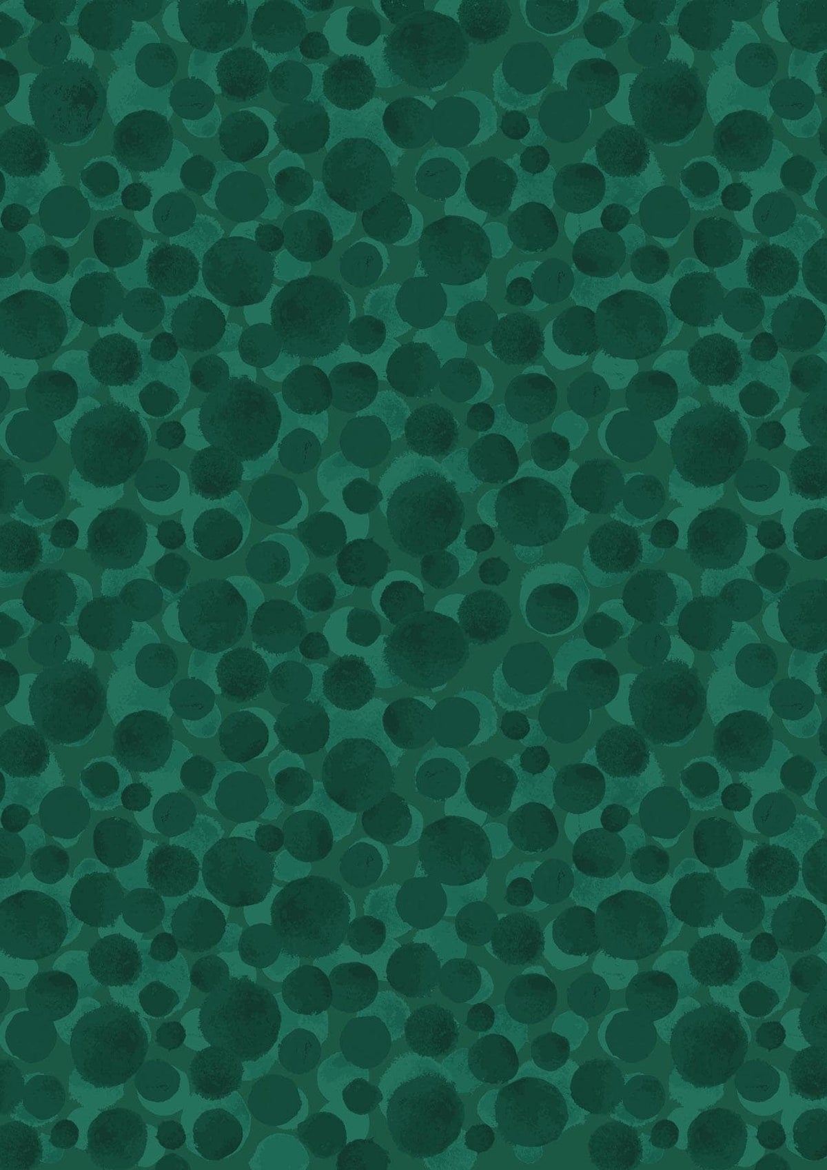END OF BOLT 13.5" Lewis & Irene Bumbleberries Blenders Fabric Collection Nordic Green BB025